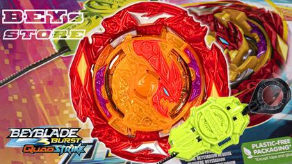 Imagem de Beyblade Bolt Spryzen Lançador Hasbro QuadStrike