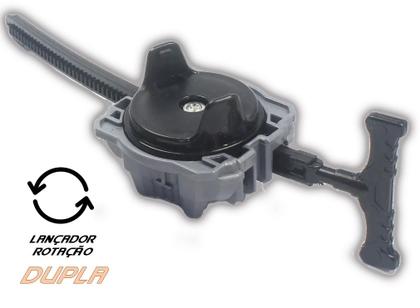 Imagem de Beyblade Burst Evolution C/Lançador Grip Zlion Zeutron Zac