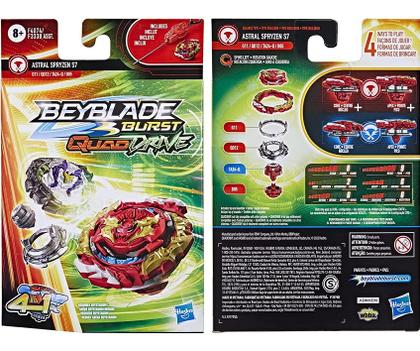 Seven'sProudグッズ Beyblade Quaddrive Astral Spryzen S7 Lançador | Casas Bahia