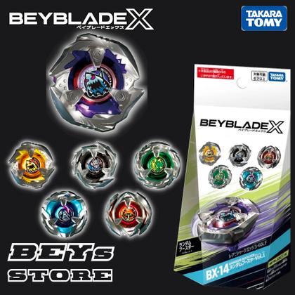 Beyblade X BX-14 (um) Bey Aleatório Sortido Vol1-Takara Tomy