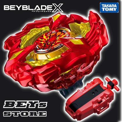 Beyblade X BX-23 Phoenix Wing 9-60GF - Takara Tomy - Conjunto Pião