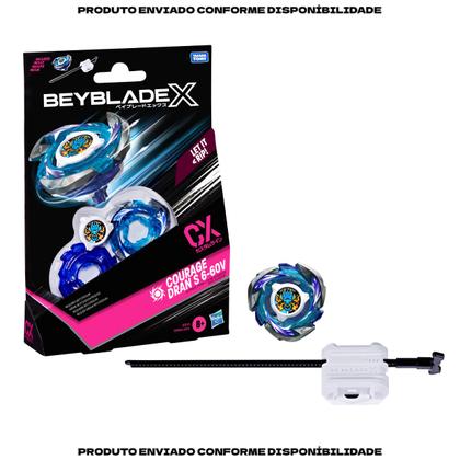 Imagem de Beyblade x custom line com lançador sortido - hasbro g0840