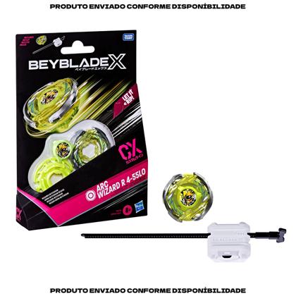 Imagem de Beyblade x custom line com lançador sortido - hasbro g0840