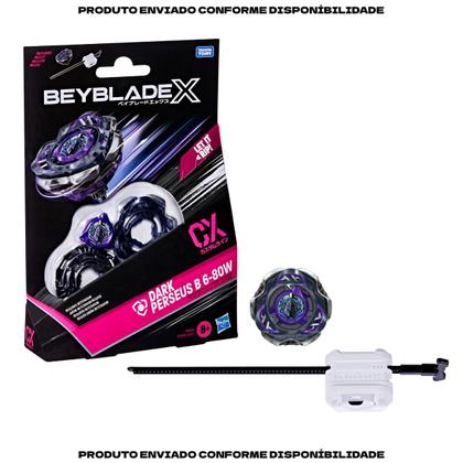 Imagem de Beyblade x custom line com lançador sortido - hasbro g0840