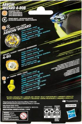 Imagem de Beybladex Arrow Wizard 4-80B - Hasbro F9582