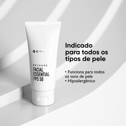 Imagem de Beyoung Facial Essential FPS 50 - Protetor Solar Transparente 35g