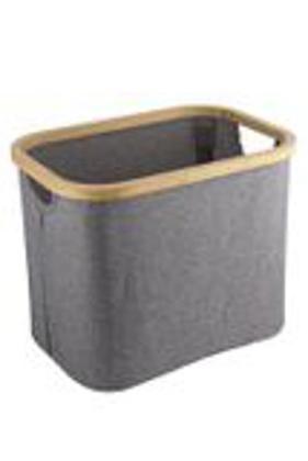 Imagem de Bh20404 Cesto P/Lavanderia Com Bambu Gre