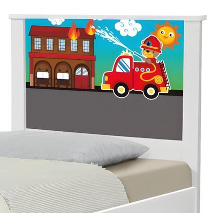 Imagem de Bi Cama Juvenil Zap Bombeiro com Colchões