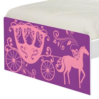 Imagem de Bi Cama Juvenil Zap Carruagem Princesa com Colchões