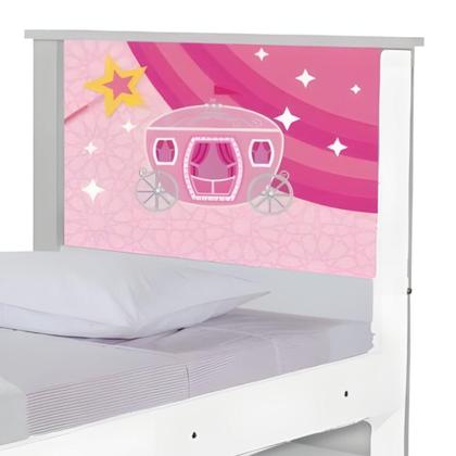 Imagem de Bi Cama Juvenil Zap com Cabeceira Carruagem Castelo