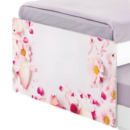 Imagem de Bi Cama Juvenil Zap com Cabeceira Rosas