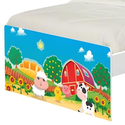 Imagem de Bi Cama Juvenil Zap Fazendinha Colorida com Colchões