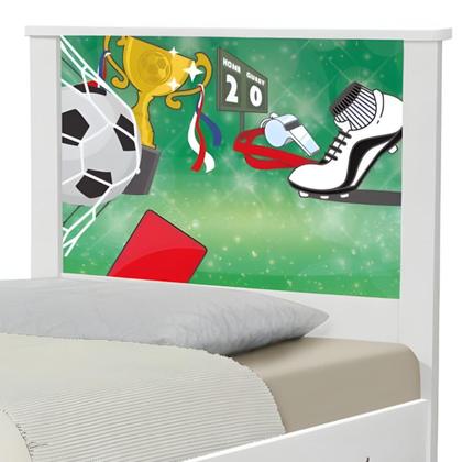 Imagem de Bi Cama Juvenil Zap Futebol Placar com Colchões