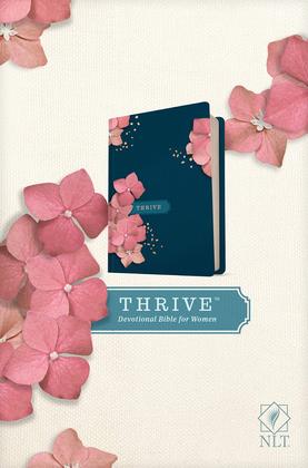 Imagem de Bible Tyndale House Publishers NLT THRIVE Devotional Women