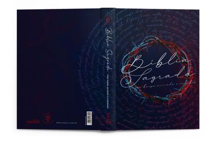 Imagem de Biblia ARC Coroa Neon - Letra Gigante Com Harpa