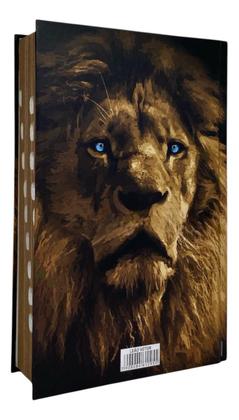 Imagem de Bíblia assembleia pentecostal letra Jumbo Extra Gigante E Harpa Capa Arabesco Dourada