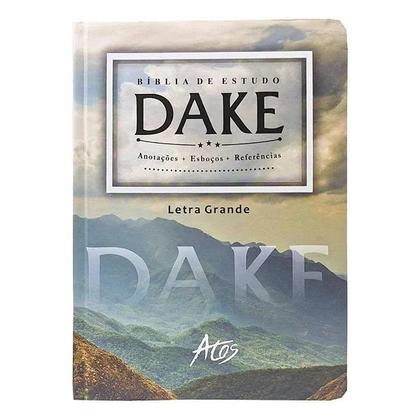 Imagem de Bìblia de Estudo Dake Letra grande  Capa Dura Montanhas - ATOS