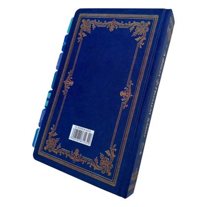 Imagem de Bíblia de estudo do Homem Sábio Clássica Azul com Abas adesivas e Capa dura