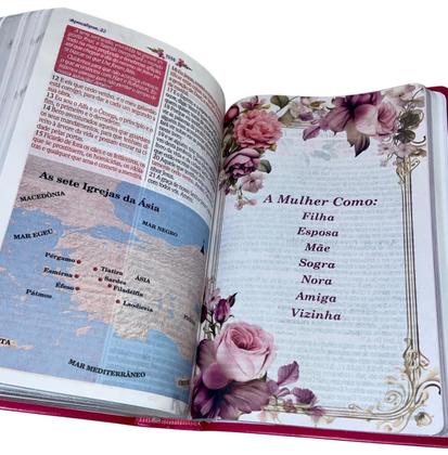 Imagem de biblia de Estudo Feminina Pentecostal Pastora Assembleia Datas Comemorativas