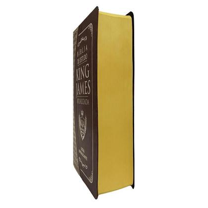 Imagem de Bíblia de Estudo King James Atualizada Vinho e Preto Cristã Evangélica Gospel Índice Crente Feminina Mulher Homem