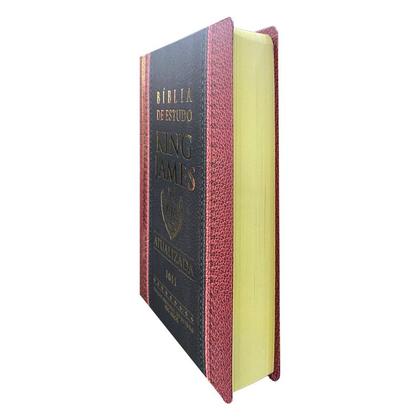 Imagem de Bíblia de Estudo King James Letra Gigante Atualizada Full Color Capa Dura