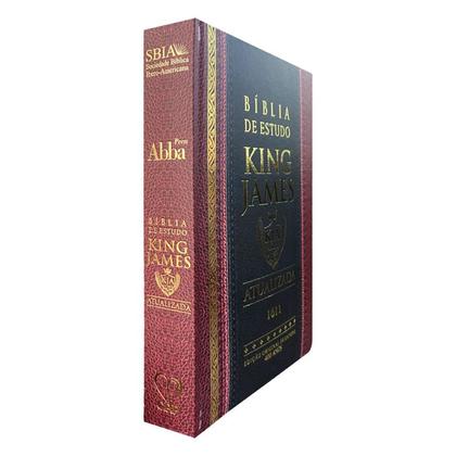 Imagem de Bíblia de Estudo King James Letra Gigante Atualizada Full Color Capa Dura