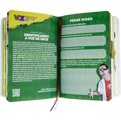 Imagem de Bíblia de Estudo para Crianças Kids O Mundo de Otávio Letras Grandes Maiúsculas Na Linguagem de Hoje NTLH Capa Leão