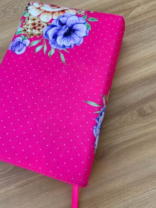 Imagem de Bíblia Ester com Pingente no fitilho + Capa transparente Com Harpa E Índice Letras Grandes