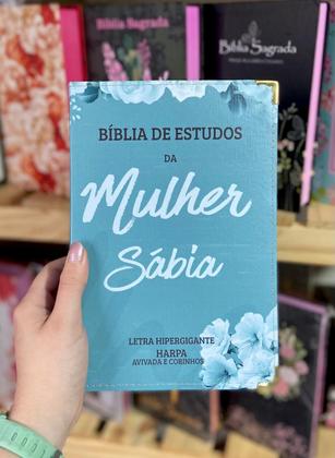 Imagem de Bíblia Estudo Mulher Sábia Letra Grande esboços temáticos Pentecostal pastora datas sofonias