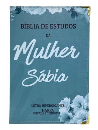 Imagem de Bíblia Estudo Mulher Sábia Letra Grande esboços temáticos Pentecostal pastora datas sofonias