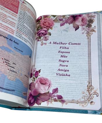 Imagem de Bíblia Estudo Mulher Sábia Letra Grande esboços temáticos Pentecostal pastora datas sofonias