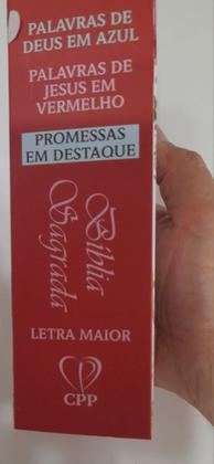 Imagem de Biblia Feminina Adolescente Para Bolsa Pentecostal Assembleia Batista Universal Harpas Coros Promessas Índice