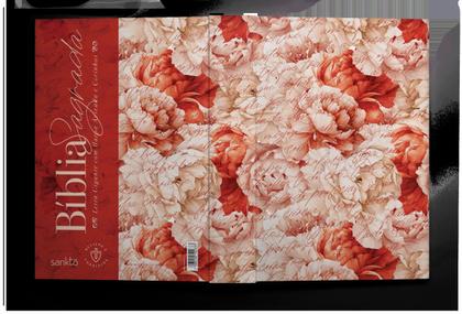 Imagem de Bíblia Feminina ARC Peônias Capa Dura