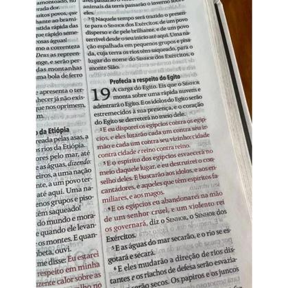 Imagem de Bíblia King James Fiel 1611 Extra Gigante Luxo Preta