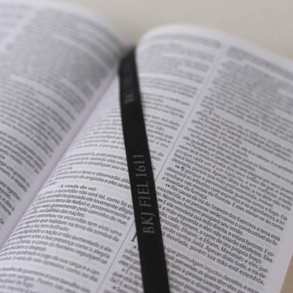 Imagem de Biblia King James Ultra Fina Capa Marrom Slim Luxo Bkj 1611