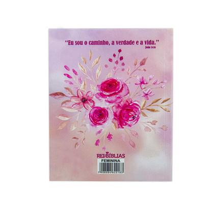 Imagem de Bíblia Letra Pequena Brochura - Ed. de Promessas - Feminina