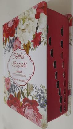 Imagem de Bíblia Para Adolescente Feminina Pentecostal Assembleia De Deus Batista Harpas Coros Índice Capa Dura Promessas