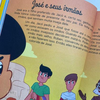 Imagem de Bíblia para Crianças 3 Palavrinhas capa brochura Ciranda Cultural Atacado 10 unidades Presente