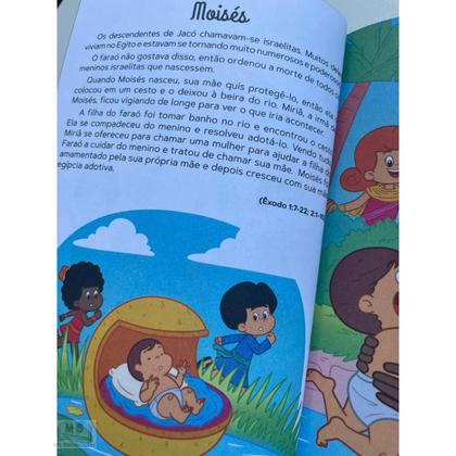 Imagem de Bíblia para Crianças 3 Palavrinhas capa brochura Ciranda Cultural Atacado 10 unidades Presente