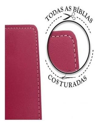 Imagem de Biblia Pentecostal Letra Hipergigante Botão - C/ Harpa Batista Assembleia De Deus Bolsa - FASHIONSELLER