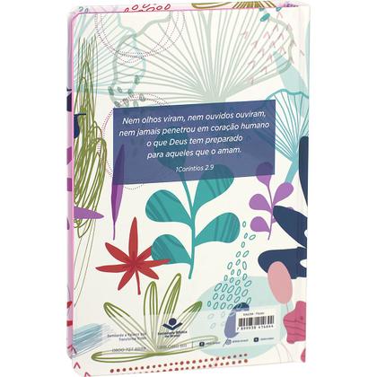 Imagem de Bíblia Sagrada - ARA - Para Evangelização - Capa Dura - Flores