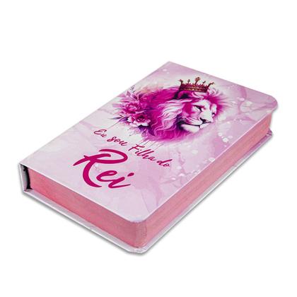 Imagem de Biblia Sagrada Com Harpa - Capa Dura Média - Filha do Rei