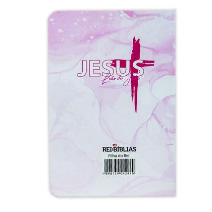 Imagem de Biblia Sagrada Com Harpa - Capa Dura Média - Filha do Rei