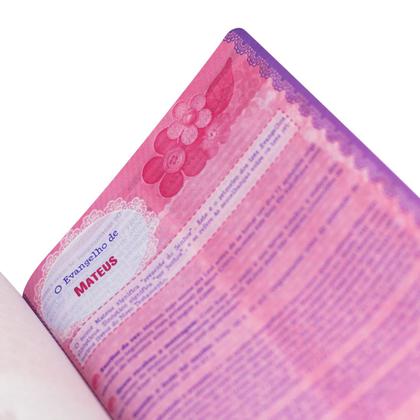 Imagem de Bíblia Sagrada Entre Meninas e Deus - NTLH - Magnólia