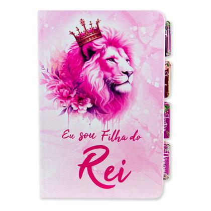 Imagem de Bíblia Sagrada Evangélica Com Índice Abas Adesivas Feminina Filha do rei