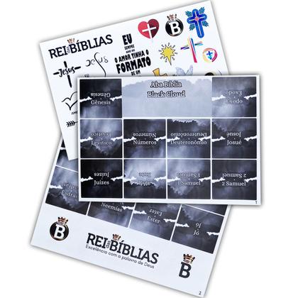 Imagem de Bíblia Sagrada Evangélica Com Índice Abas Adesivas leao judá