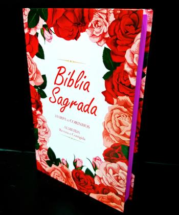 Imagem de Bíblia sagrada feminina adolescente maravilhosa floral sk - CPP (CASA PUBLICANA PAULISTA)