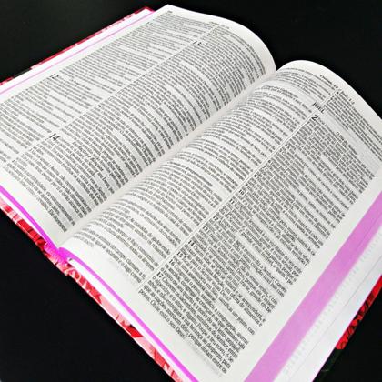 Imagem de Bíblia sagrada feminina adolescente maravilhosa floral sk - CPP (CASA PUBLICANA PAULISTA)