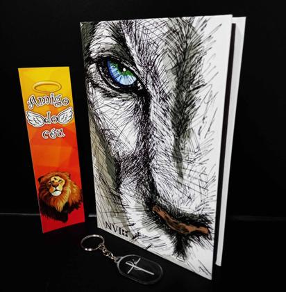 Imagem de Bíblia sagrada feminina nvi adolescente nova versão kt gft