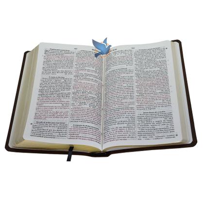 Imagem de Bíblia Sagrada King James Fiel 1611 Com Referências Bíblicas Capa Marrom